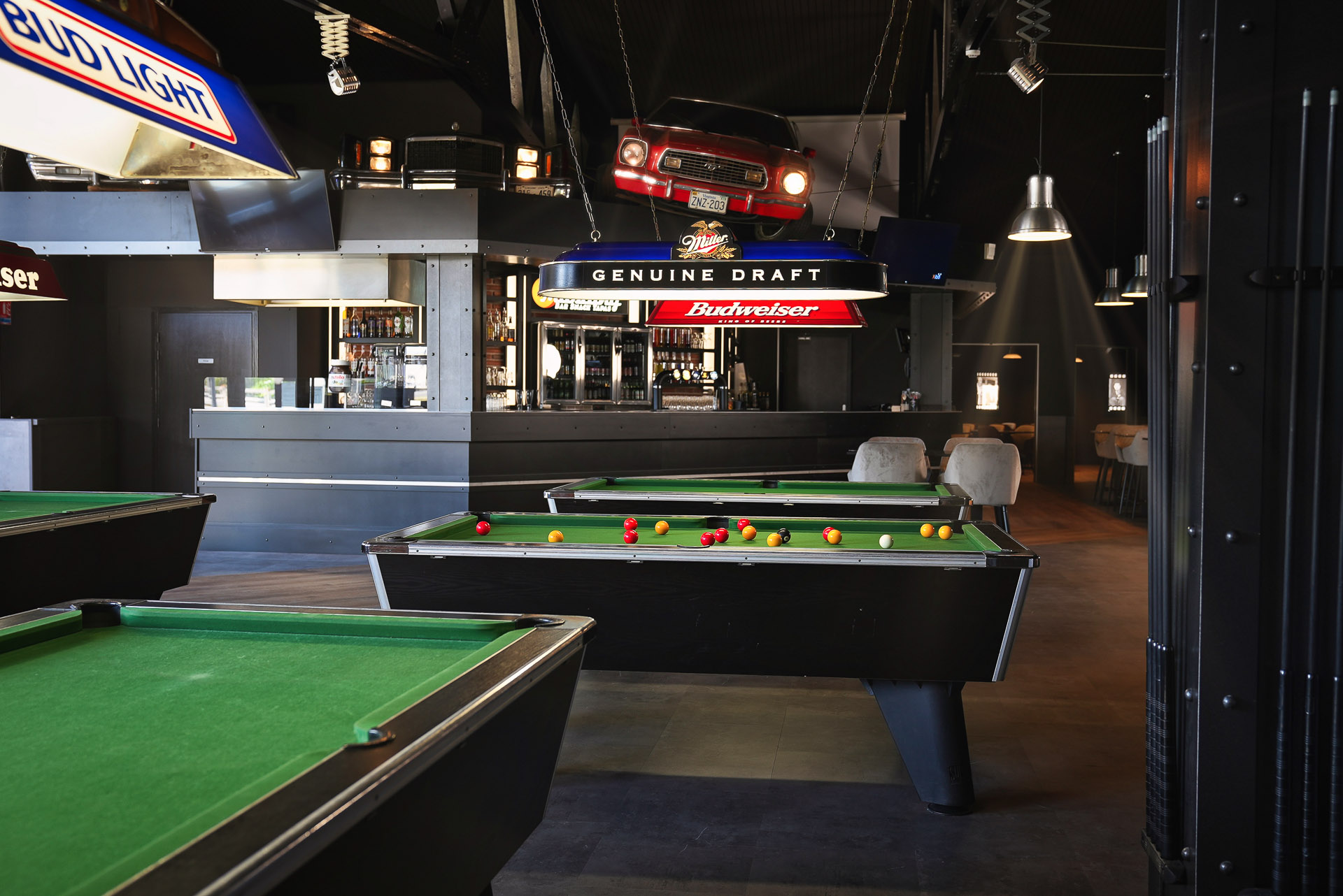 Salle de billard à Montluçon dans l'Allier (03)